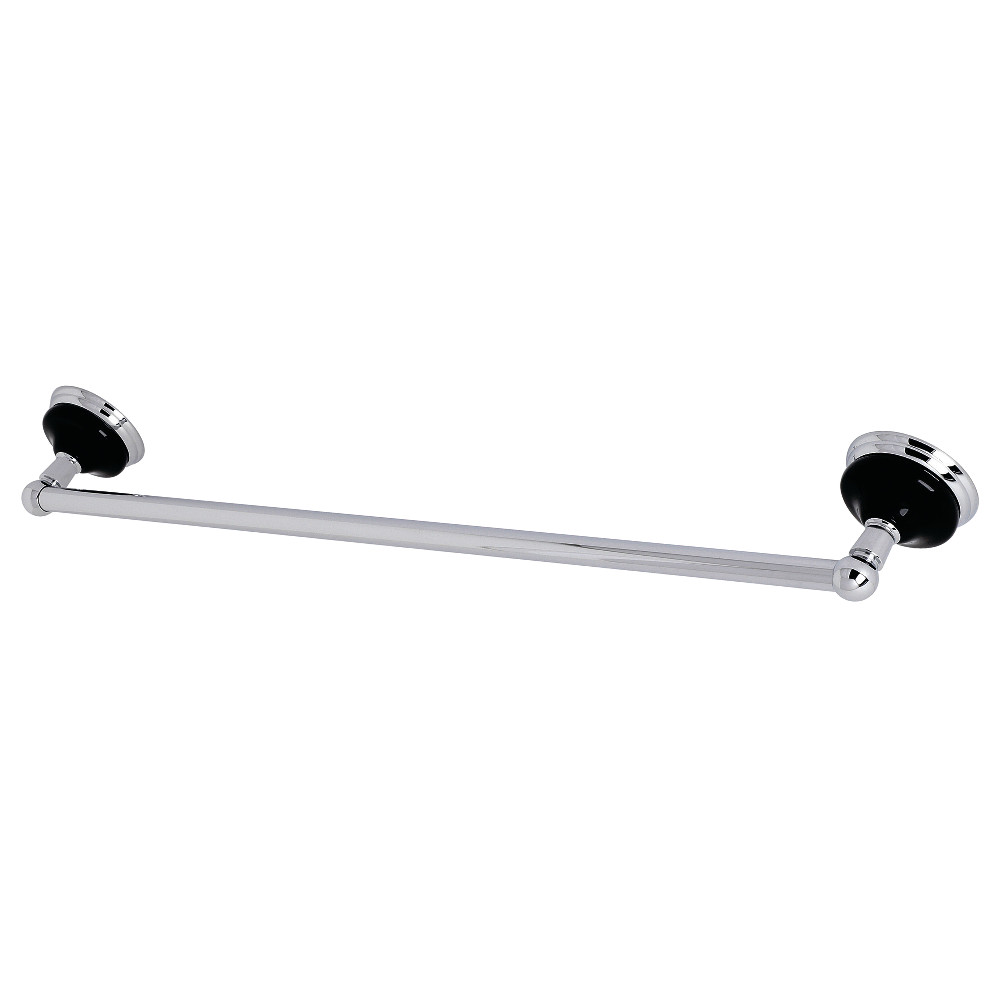 24 in. Water Onyx Towel Bar, Polished Chrome