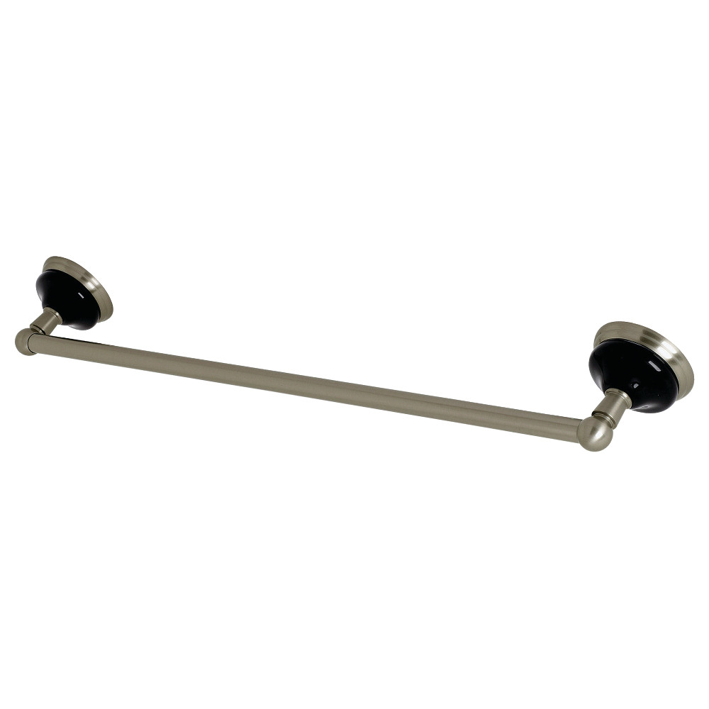 18 in. Water Onyx Towel Bar, Brushed Nickel