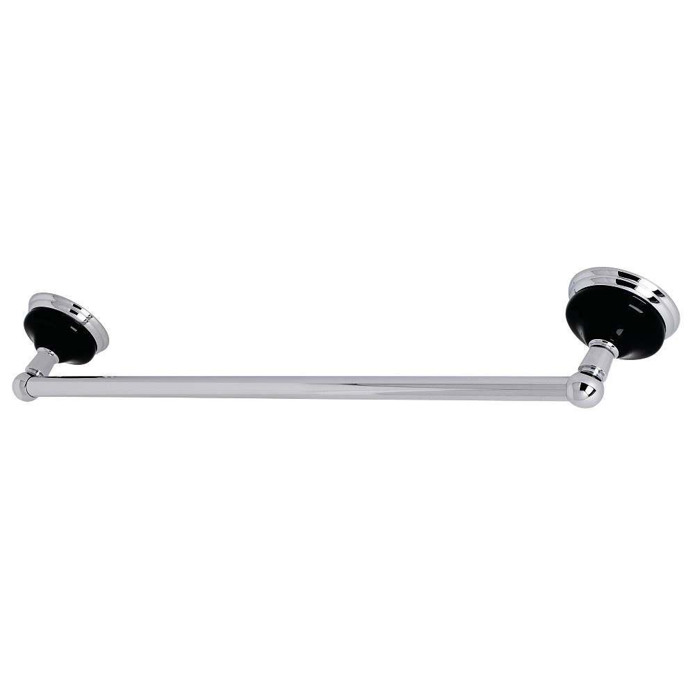 18 in. Water Onyx Towel Bar, Polished Chrome