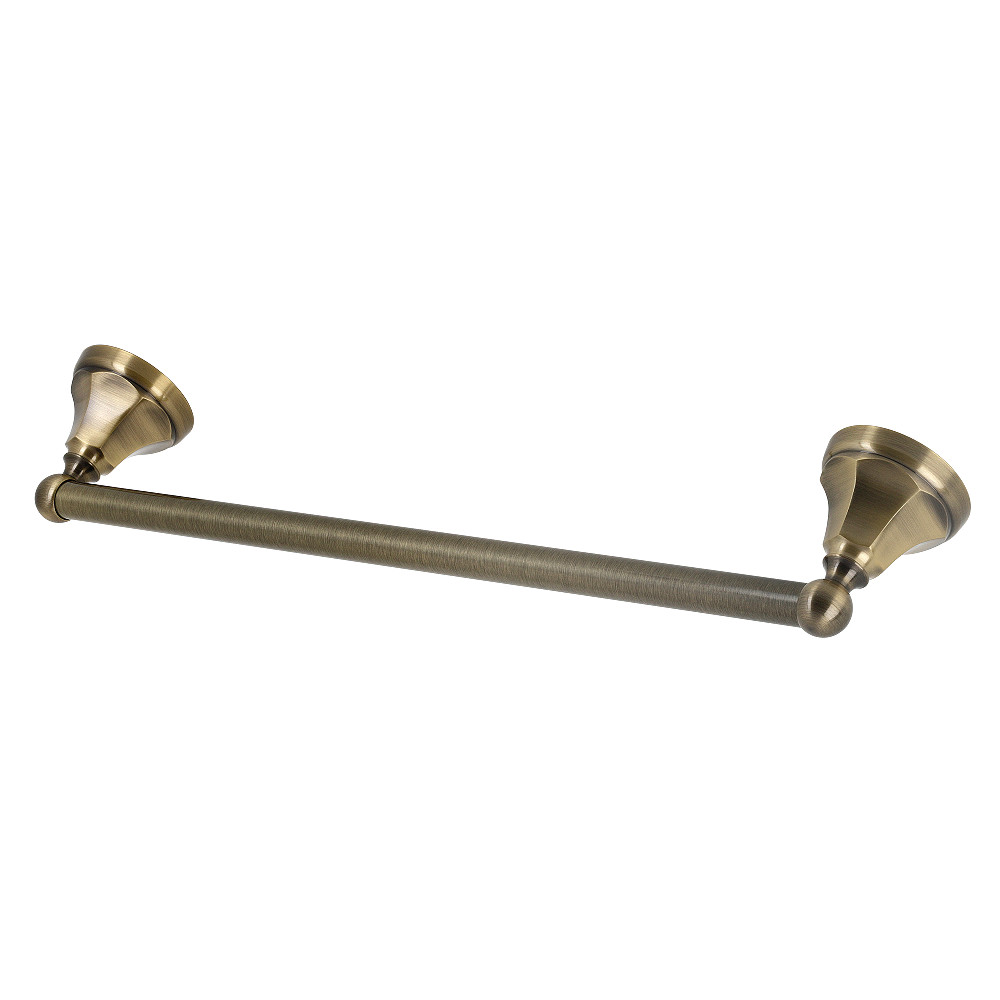 18 in. Metropolitan Towel Bar, Antique Brass