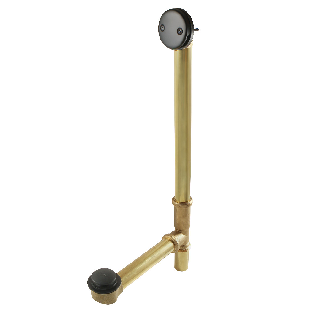 Picture of Kingston Brass DTT2180MB 18 in. Tub Waste & Overflow with Tip Toe Drain&#44; Matte Black