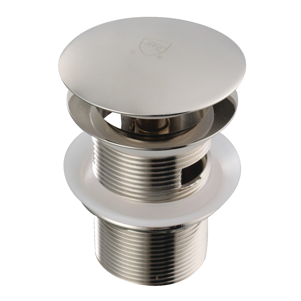 VTDESHOEPN Trimscape Toe-Touch Tub Drain with Overflow, Polished Nickel