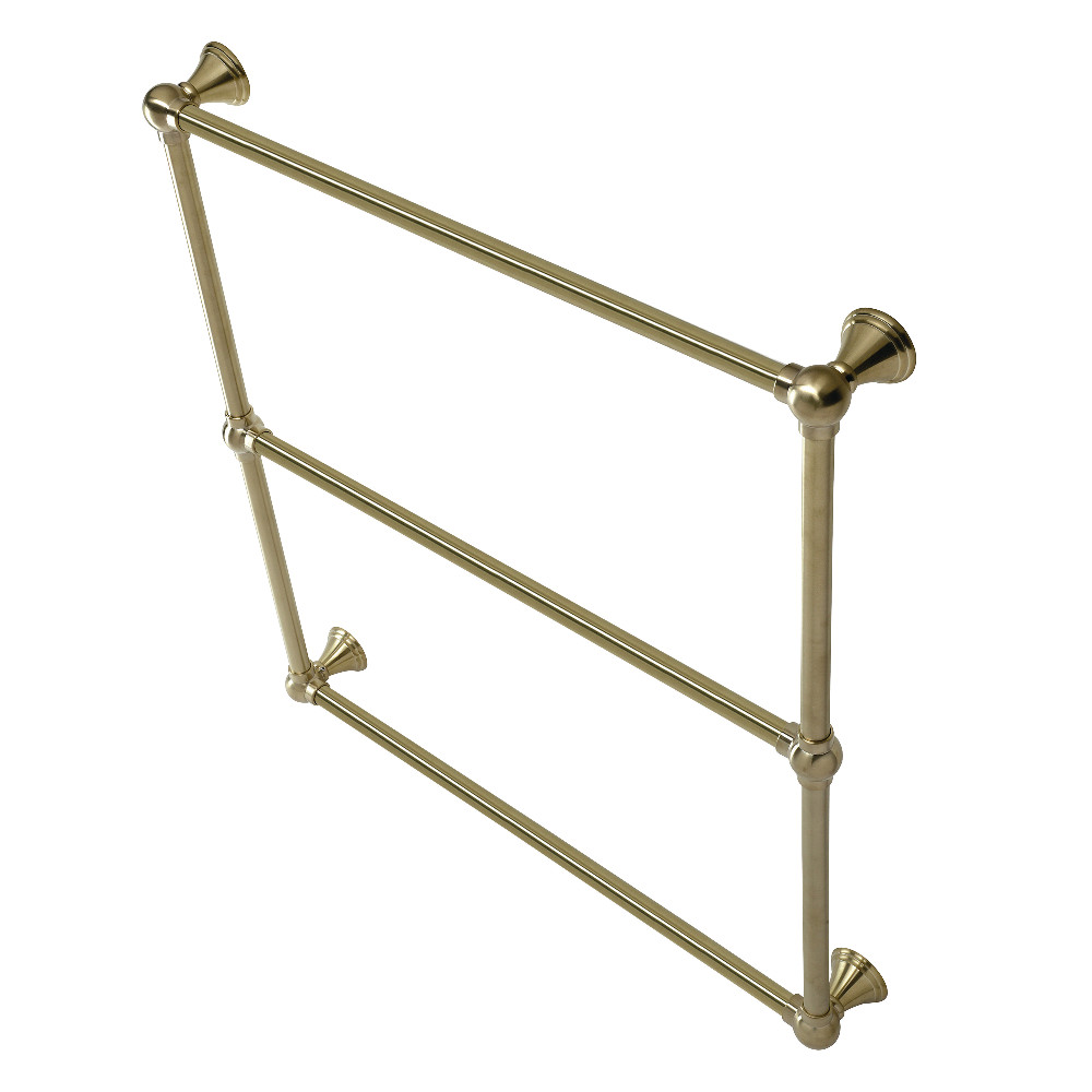 DTC323019BB 30 in. Maximilien Wall Mount Towel Rack, Brushed Brass