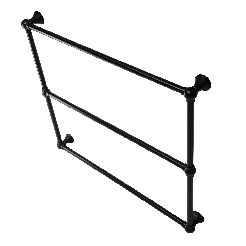 DTC323619MB 36 in. Maximilien Wall Mount Towel Rack, Matte Black