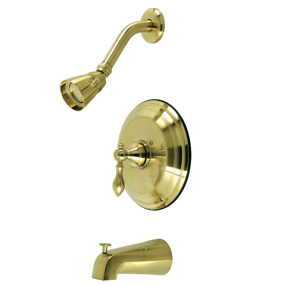 American Classic Single-Handle Tub & Shower Faucet, Brushed Brass
