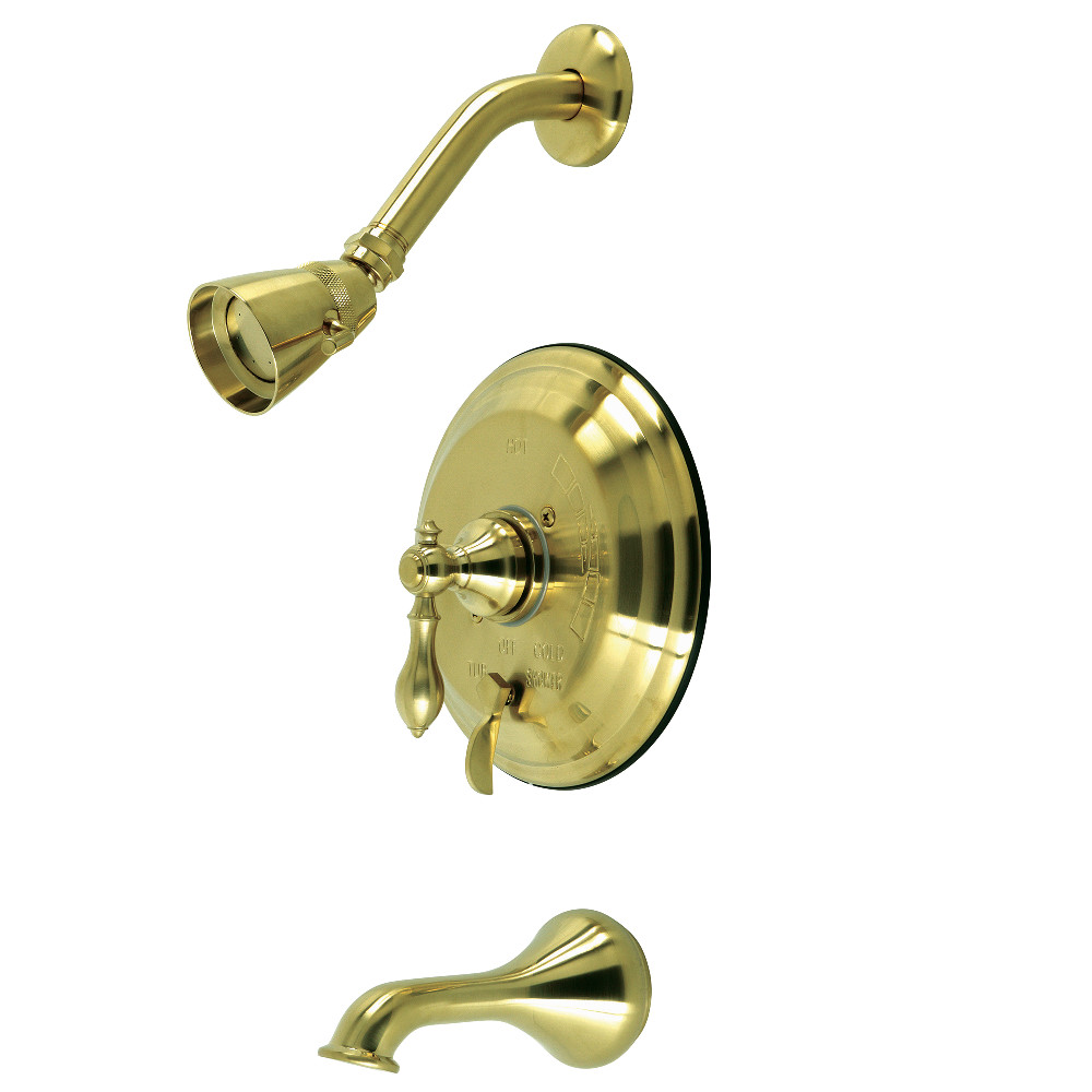 American Classic Single-Handle Tub & Shower Faucet, Brushed Brass