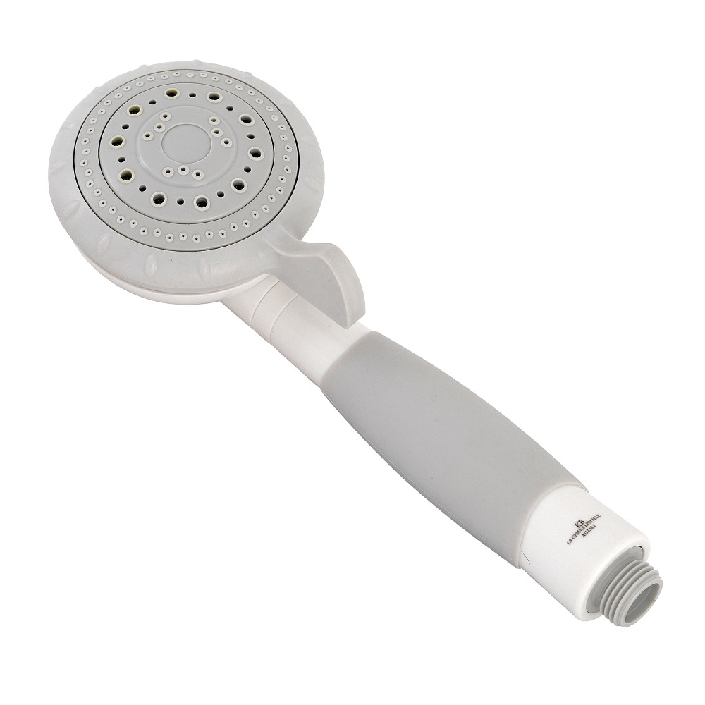 Picture of Kingston Brass K411AW Kaiser 4-Function Hand Shower&#44; White & Grey