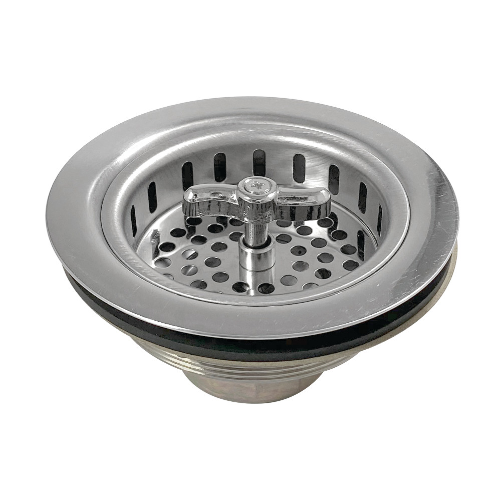Picture of Kingston Brass K212 Tacoma Spin & Seal Sink Basket Strainer, Stainless Steel