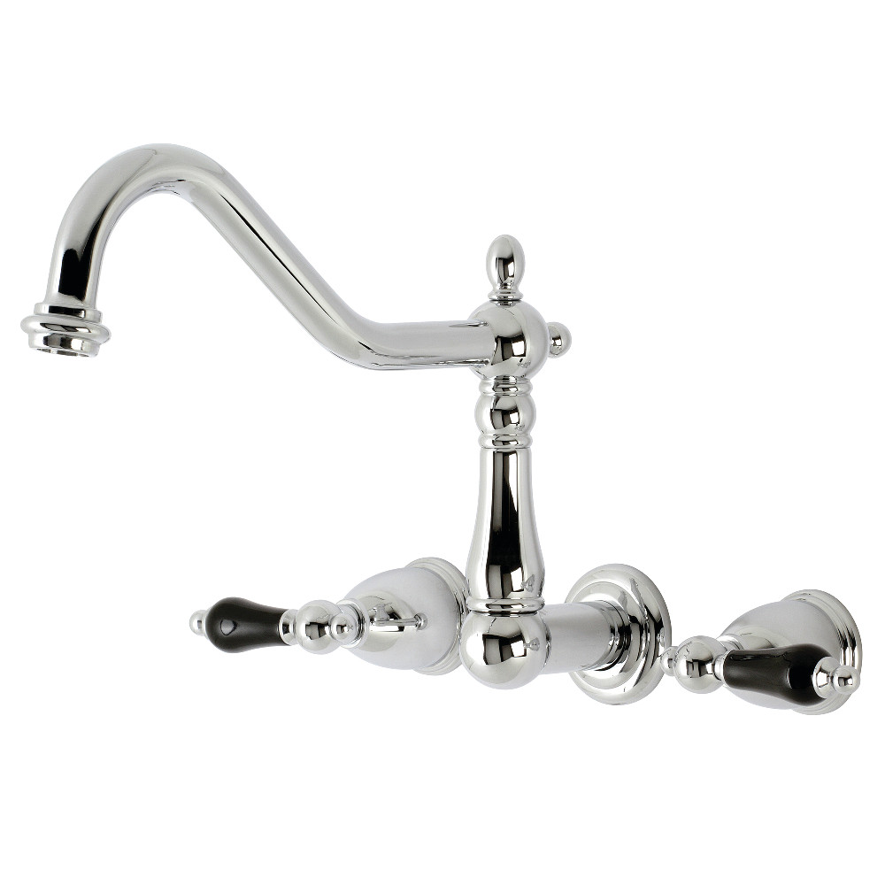 Duchess Wall Mount Roman Tub Faucet, Polished Chrome -  FurnOrama, FU3015052