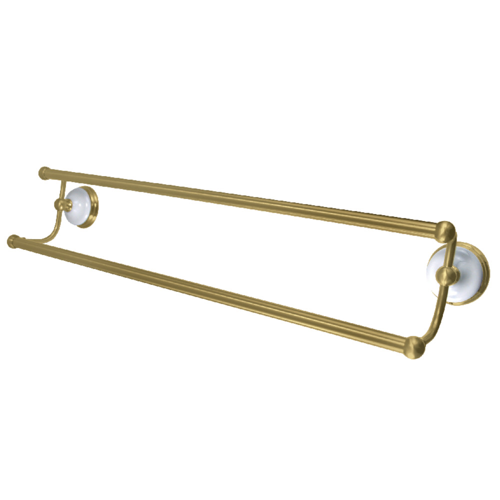 BA1113BB 24 in. Victorian Dual Towel Bar, Brushed Brass