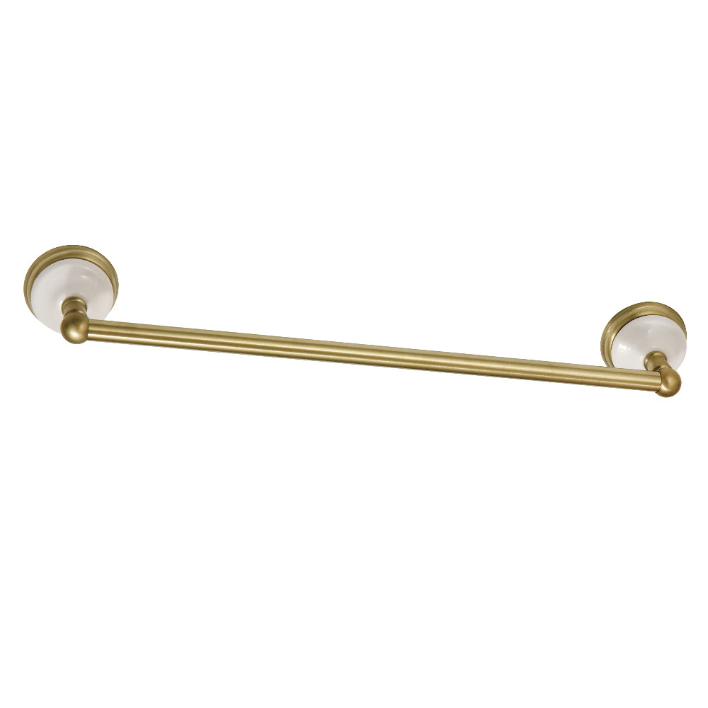 BA1112BB 18 in. Victorian Towel Bar, Brushed Brass