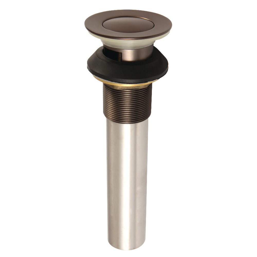 KB6005 Complement Push-Up Drain with Overflow, Oil Rubbed Bronze