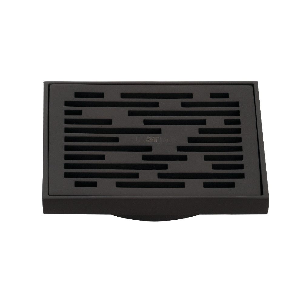 BSF6310ORB 4 in. Watercourse Transit Square Grid Shower Drain, Oil Rubbed Bronze