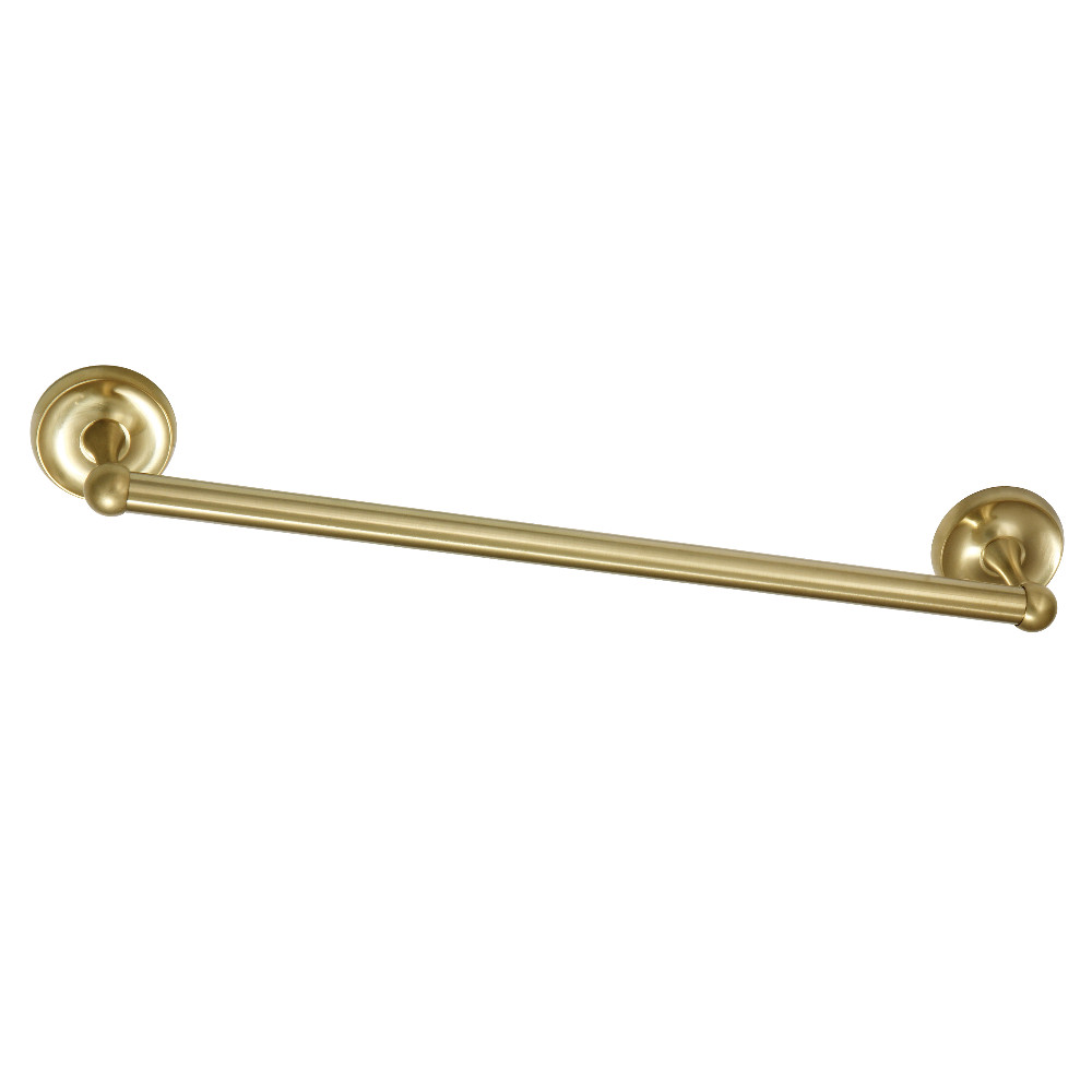 BA312BB 18 in. Classic Towel Bar, Brushed Brass