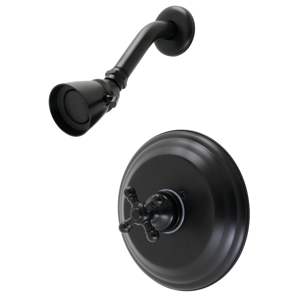Metropolitan Pressure Balanced Shower Faucet, Matte Black