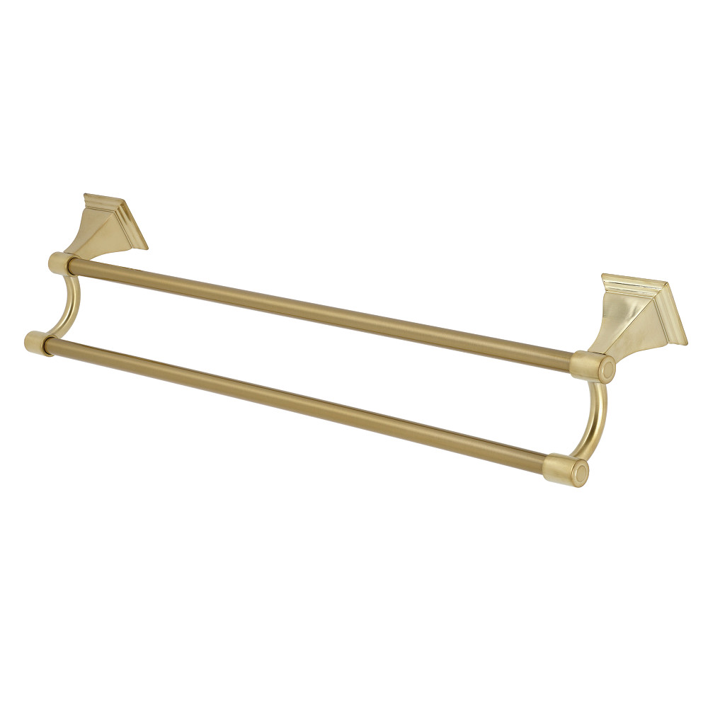 BAH6123BB 24 in. Monarch Dual Towel Bar, Brushed Brass