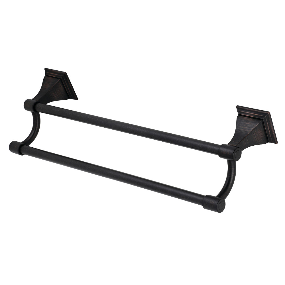 Monarch Dual Towel Bar - Oil Rubbed Bronze - 18 in.