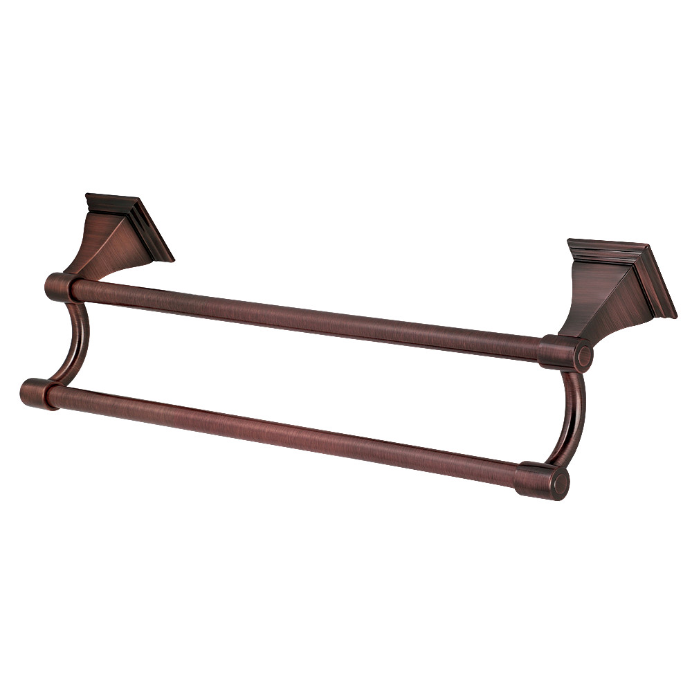 18 in. Monarch Dual Towel Bar, Antique Copper