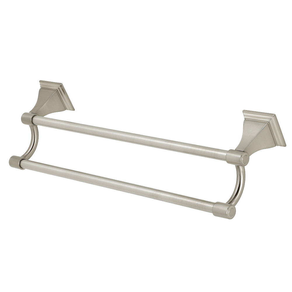 18 in. Monarch Dual Towel Bar, Brushed Nickel