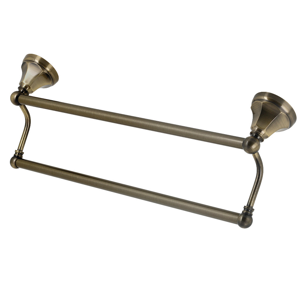 Metropolitan Dual Towel Bar - Antique Brass - 24 in.