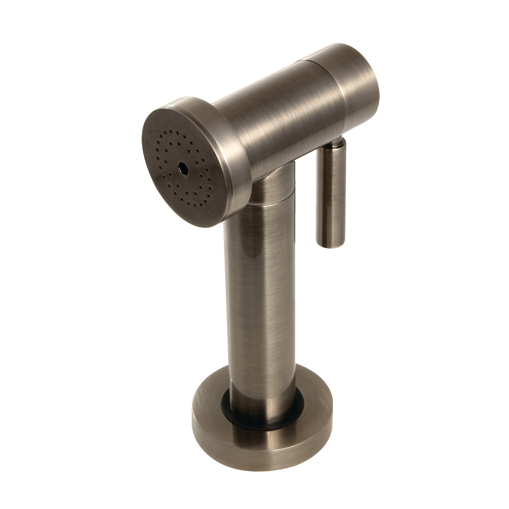 Picture of Kingston Brass KSSPR4 Brass Kitchen Side Sprayer, Black Stainless