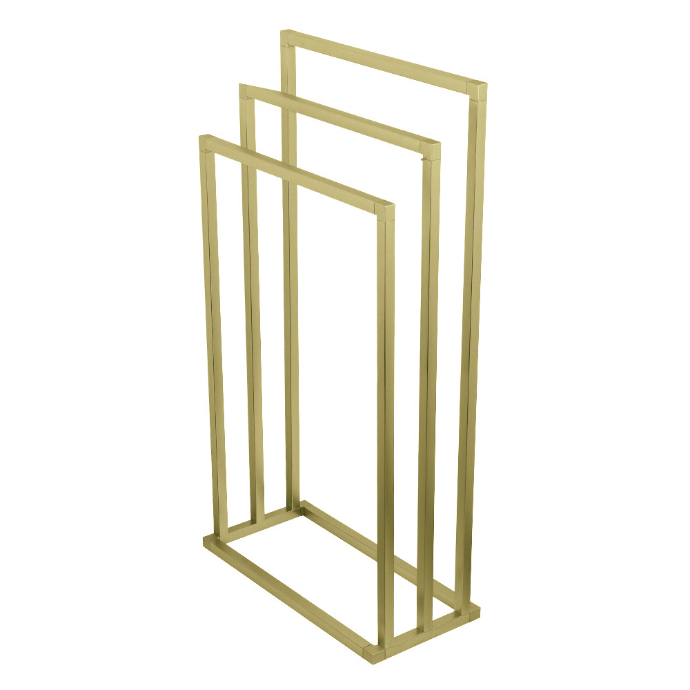 SCC8337 Edenscape Freestanding 3-Tier Towel Rack, Brushed Brass