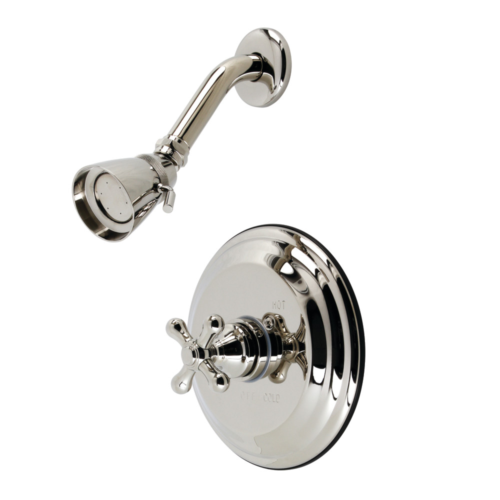 Restoration Pressure Balanced Shower Faucet, Polished Nickel