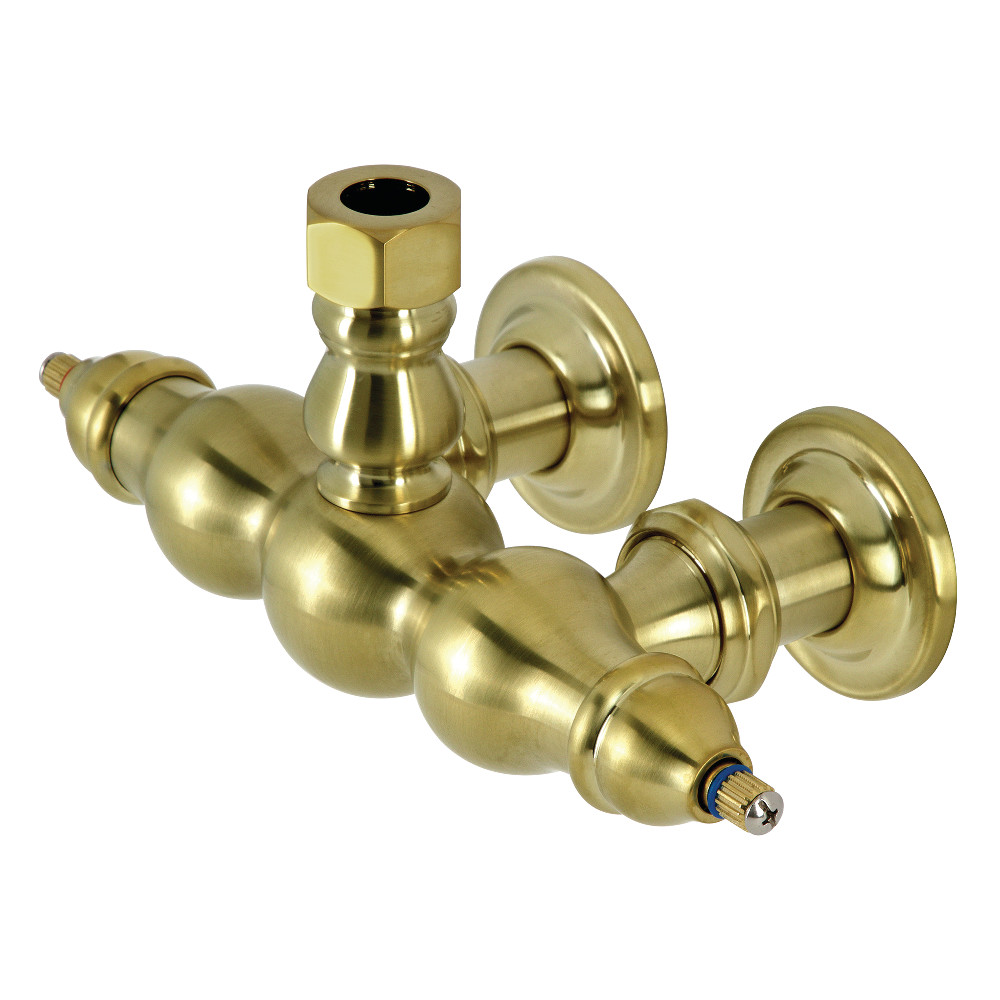 Picture of Kingston Brass ABT770-7 Vintage 3.38 in. Wall Mount Faucet Body, Brushed Brass