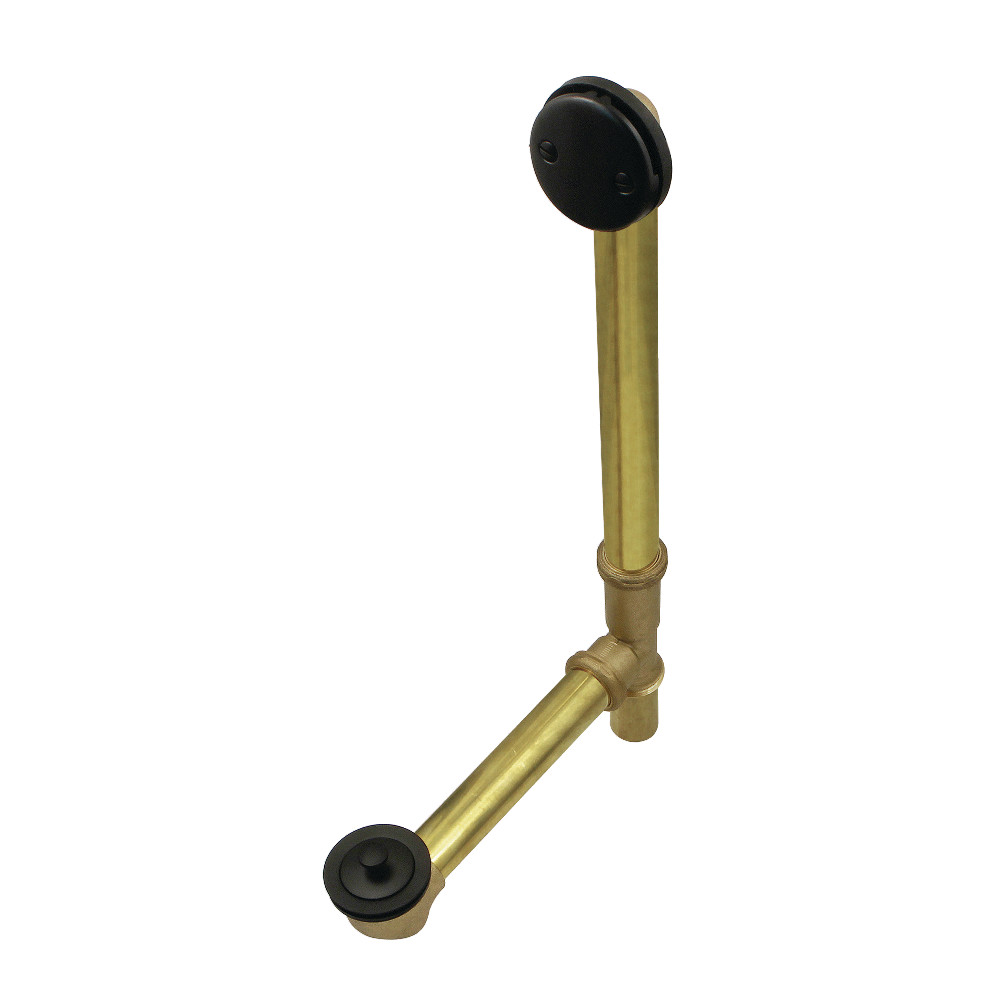 Lift & Lock Tub Waste & Overflow - Matte Black