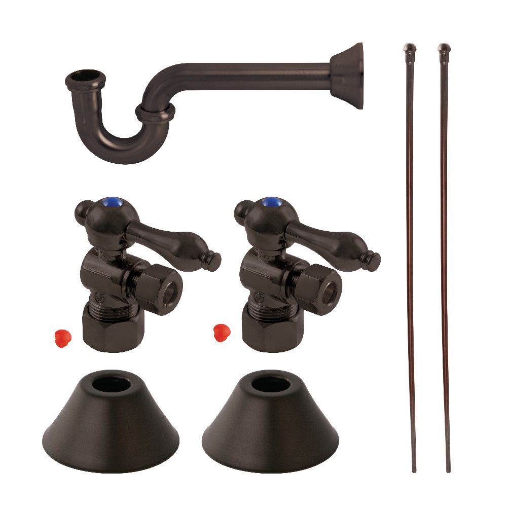 Picture of Kingston Brass CC53305LKB30 Traditional Plumbing Sink Trim Kit with P-Trap, Oil Rubbed Bronze