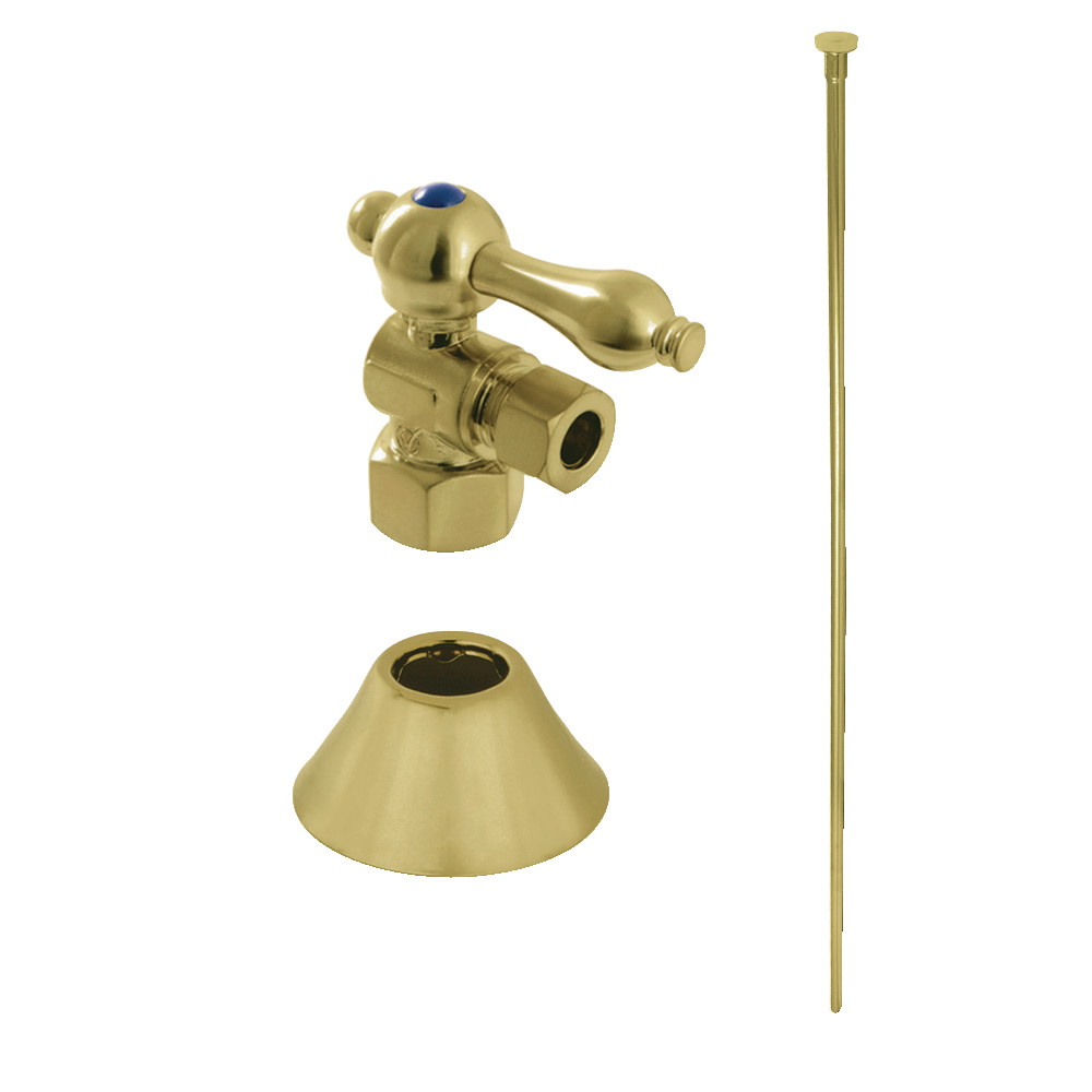 Traditional Plumbing Toilet Trim Kit Brushed Brass