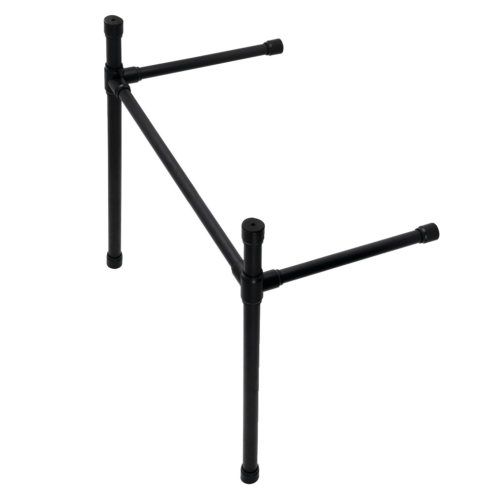 Picture of Kingston Brass VPB2818330 Dreyfuss Stainless Steel Console Sink Legs, Matte Black