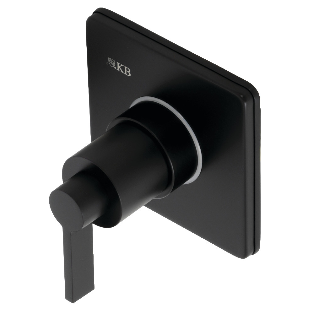 KS3040NDL Single-Handle Three-Way Diverter Valve with Trim Kit, Matte Black