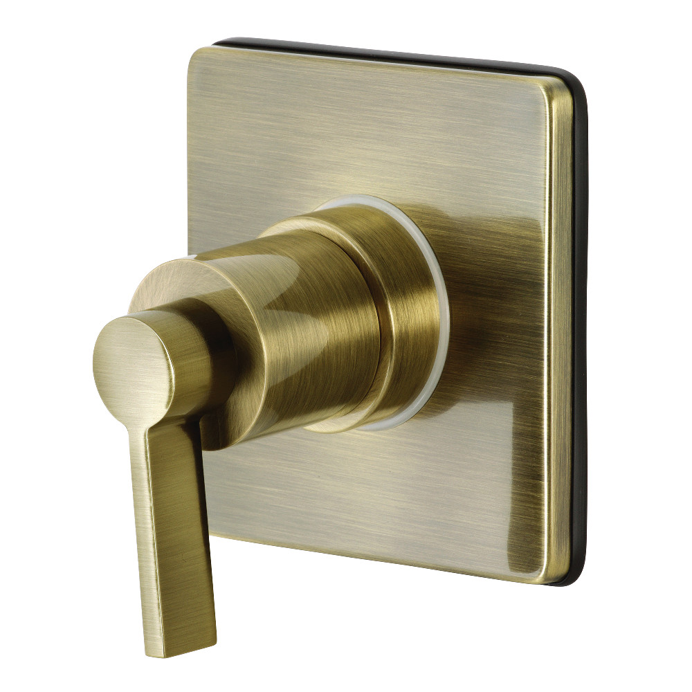 KS3043NDL Single-Handle Three-Way Diverter Valve with Trim Kit, Antique Brass