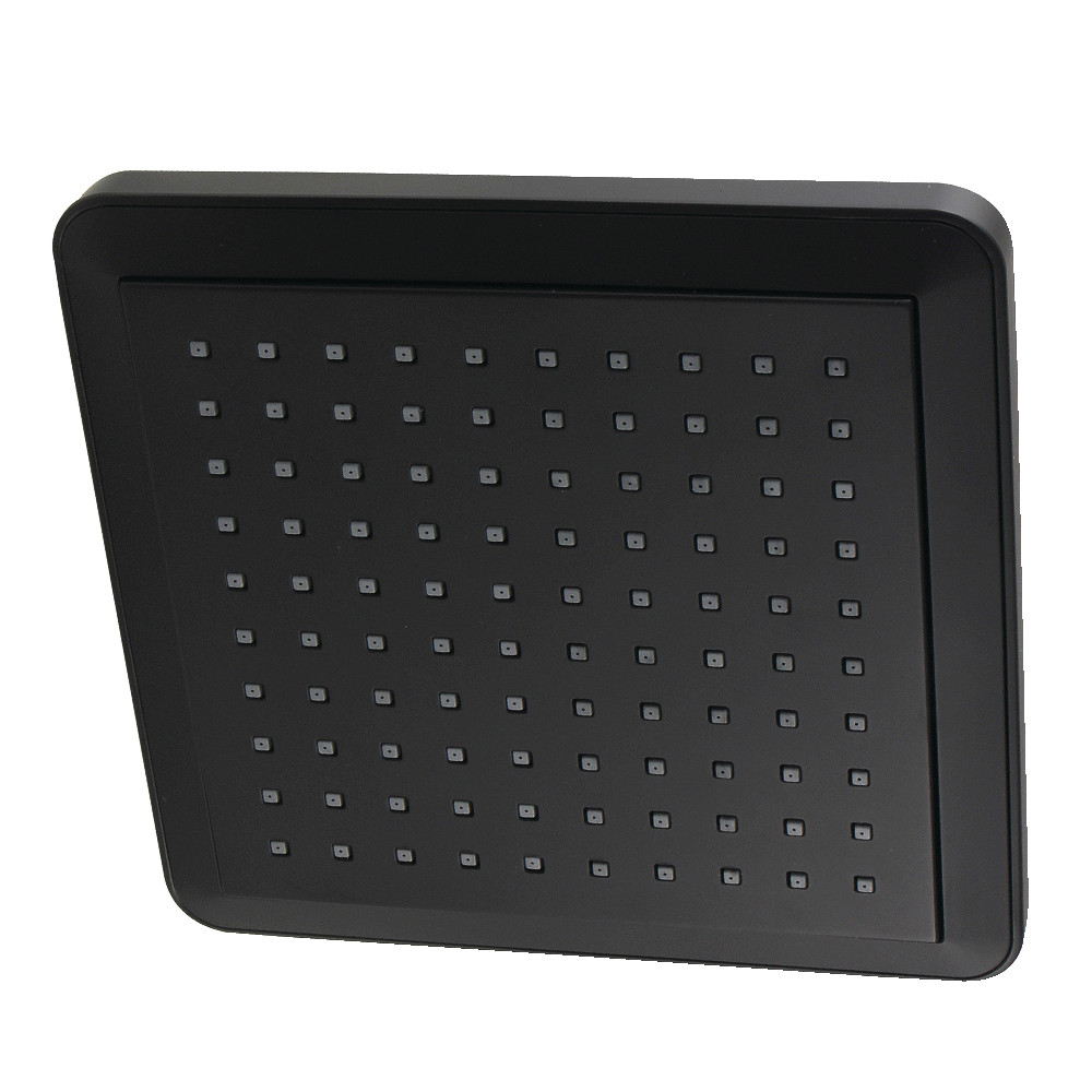 K250A0 9.625 in. Claremont Square Rainfall Shower Head, Matte Black