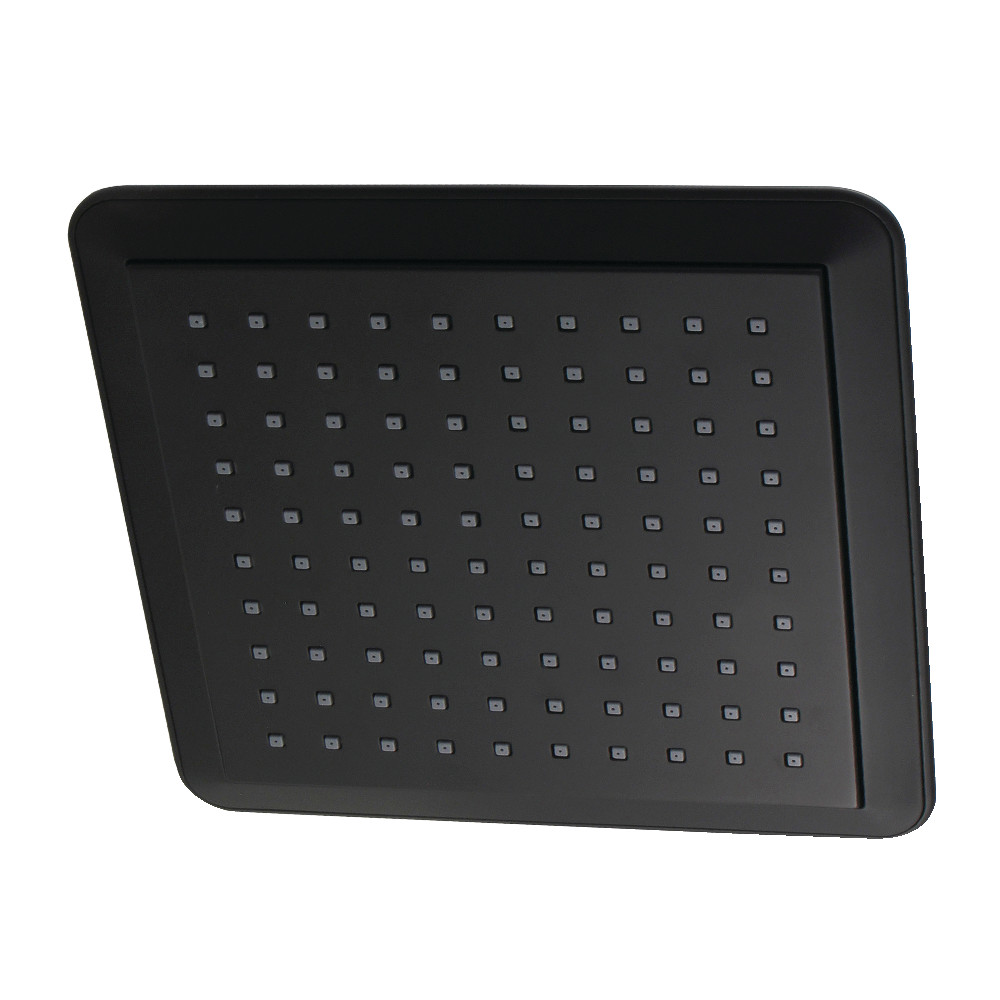 K251A0 9.625 in. Claremont Square Rainfall Shower Head, Matte Black