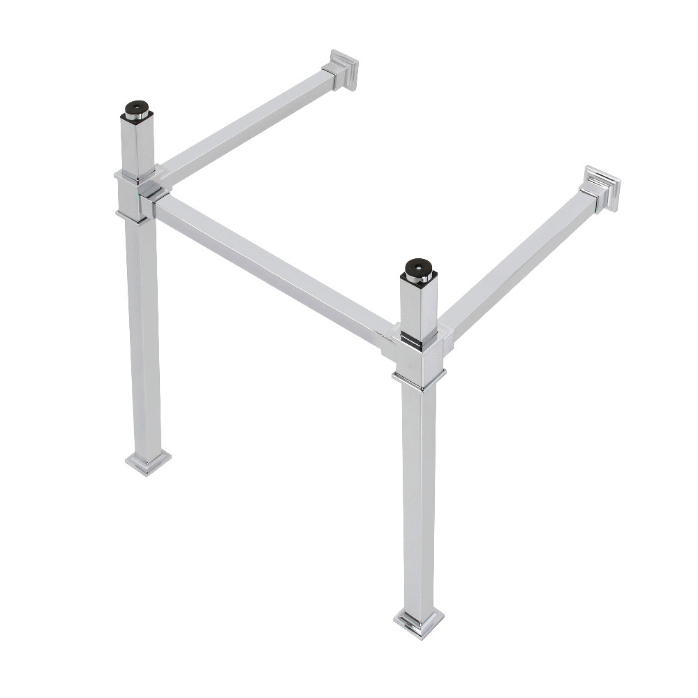 Picture of Kingston Brass VPB3322SQ1 22 in. Monarch Stainless Steel Console Sink Legs, Polished Chrome