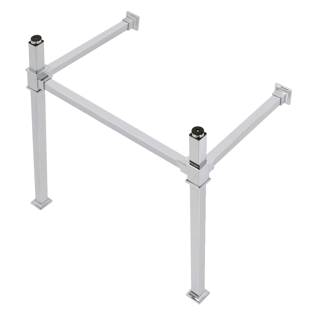 Picture of Kingston Brass VPB3328SQ1 28 in. Monarch Stainless Steel Console Sink Legs, Polished Chrome