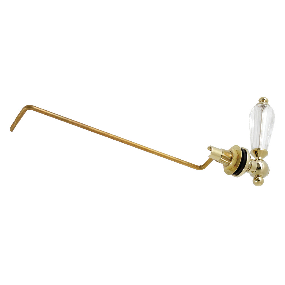 Wilshire Side Mount Toilet Tank Lever, Polished Brass