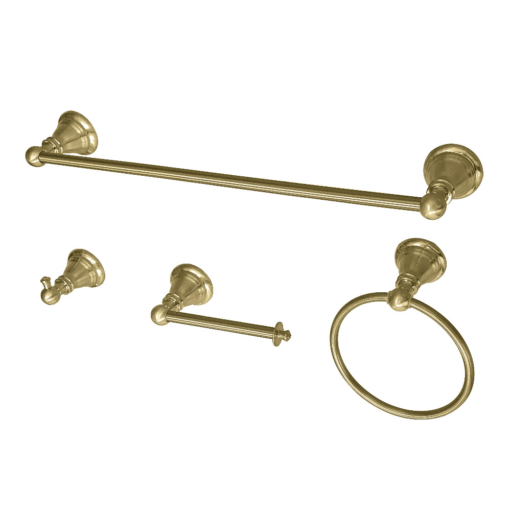 BAHK192478BB American Classic Bathroom Accessory Set, Brushed Brass - 4 Piece