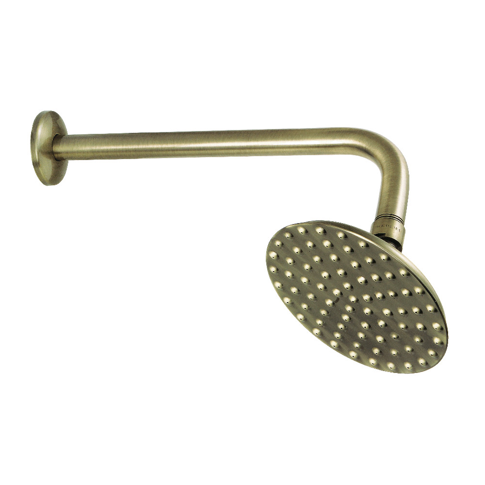 Picture of Kingston Brass K135A3CK 5.25 in. Victorian Shower Head with Shower Arm, Antique Brass