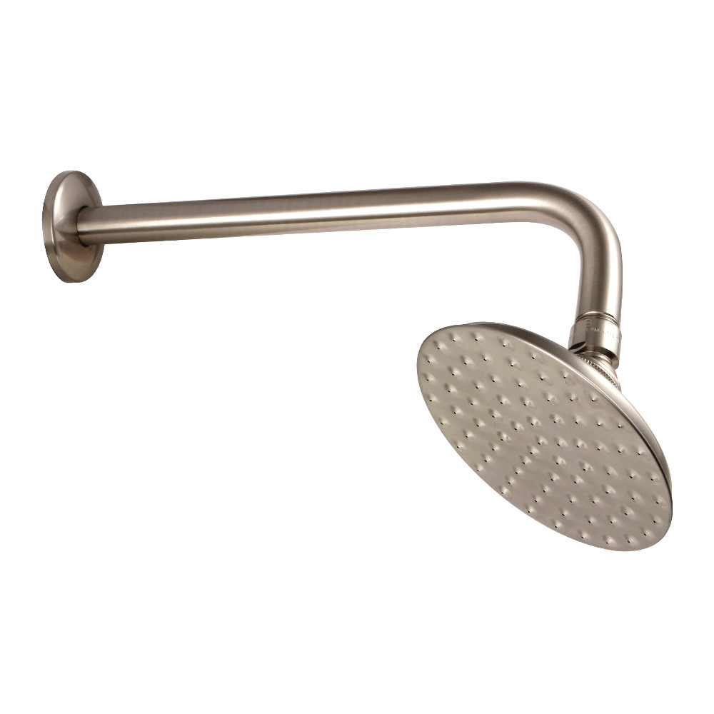 Picture of Kingston Brass K135A8CK 5.25 in. Victorian Shower Head with Shower Arm, Brushed Nickel