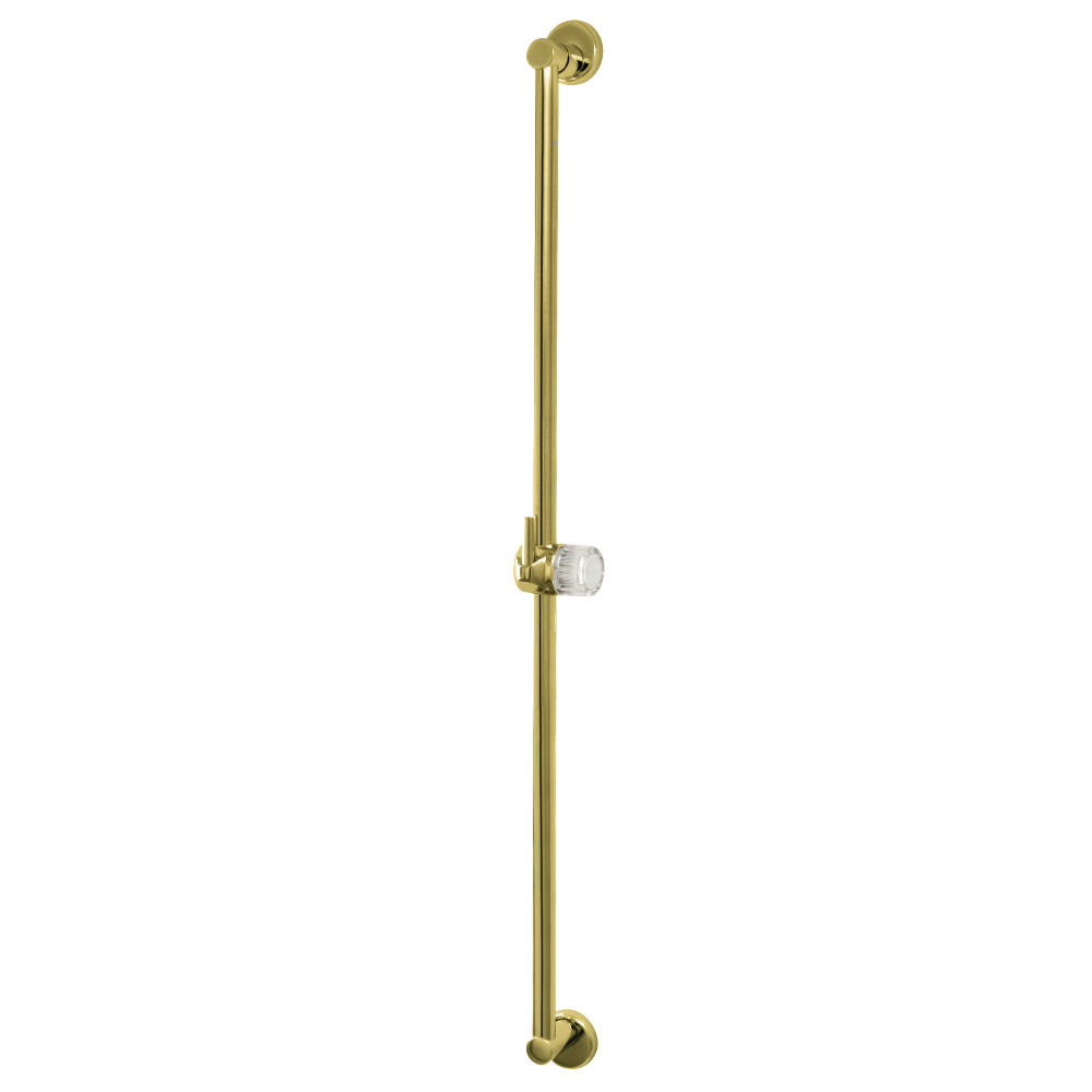 30 in. Showerscape Brass Shower Slide Bar, Brushed Brass