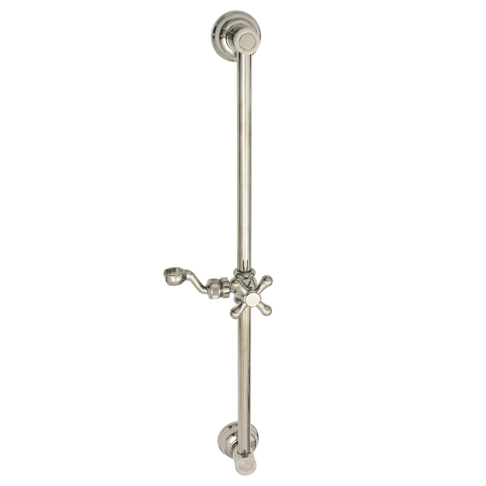 24 in. Made To Match Shower Slide Bar, Polished Nickel