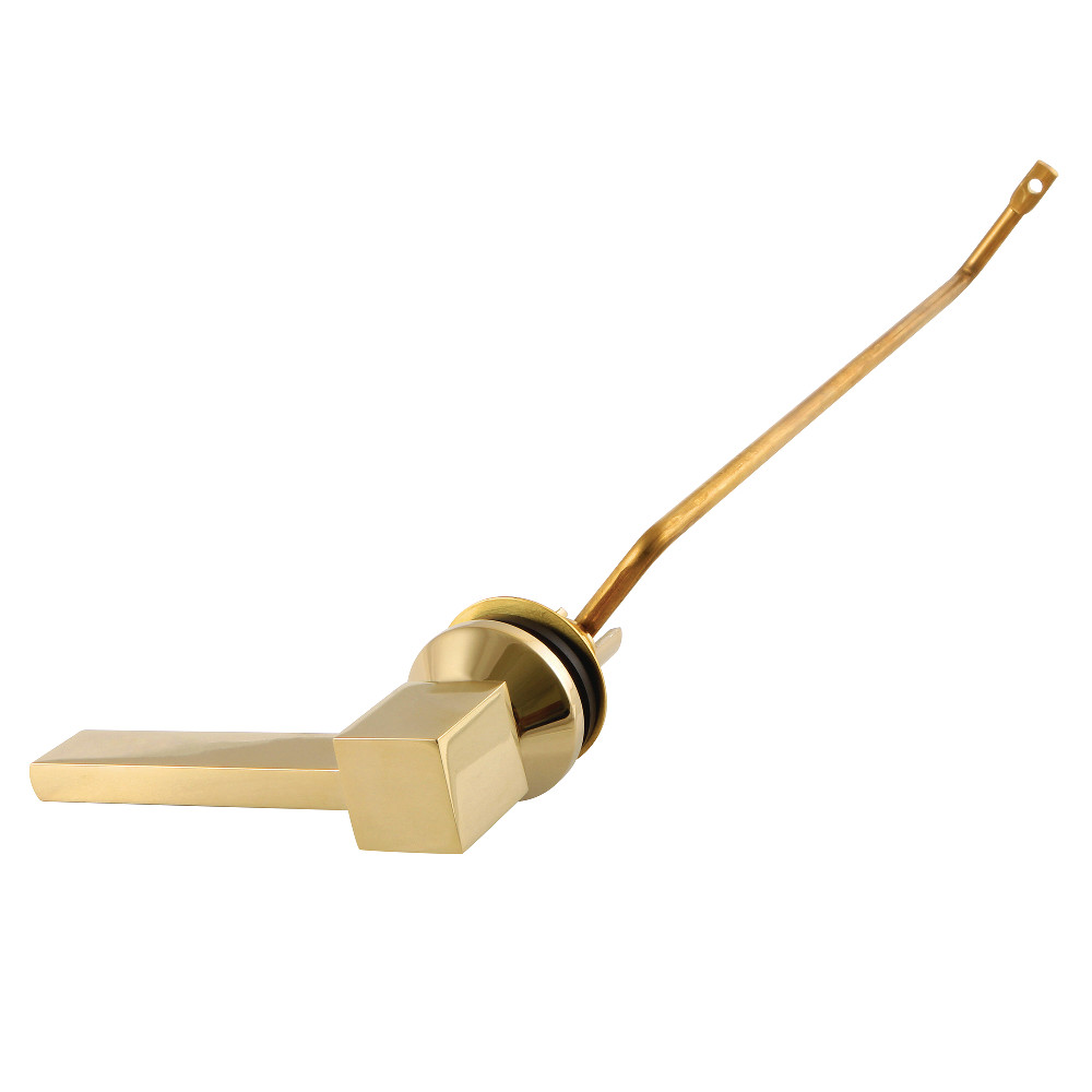 Claremont Side Mount Toilet Tank Lever, Polished Brass