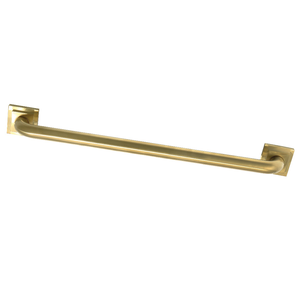 24 in. Claremont Grab Bar with 1.25 in. O.D, Brushed Brass