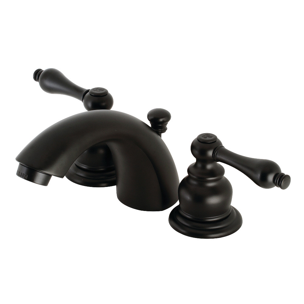KB940AL Victorian Mini-Widespread Bathroom Faucet, Matte Black