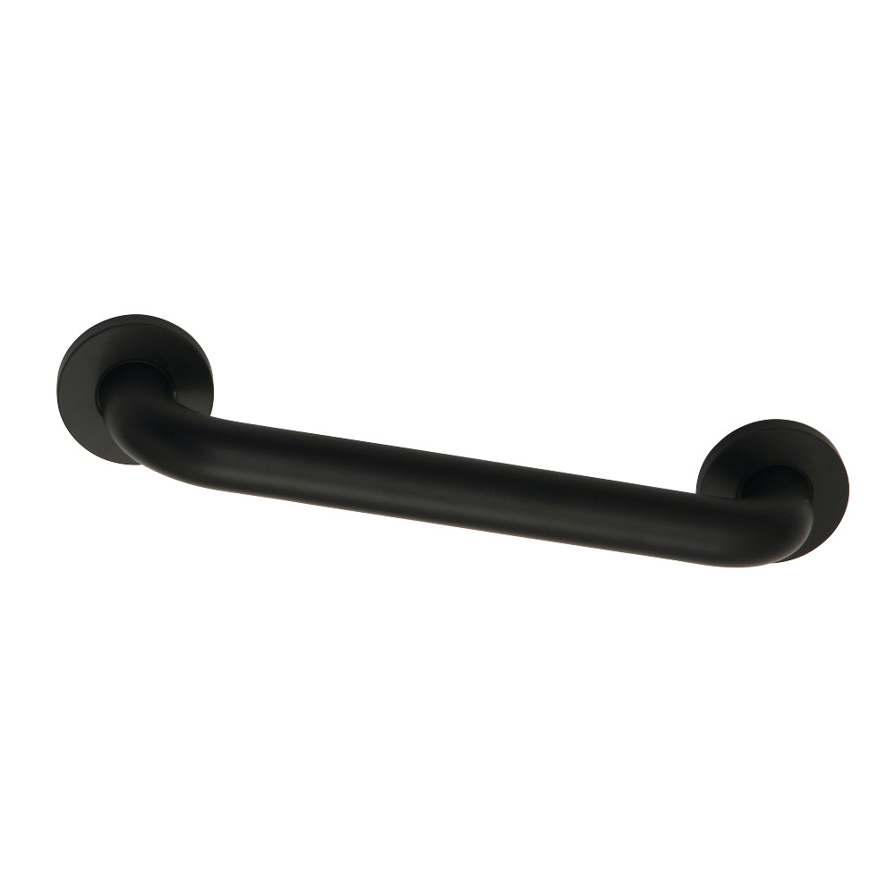 12 in. Meridian Grab Bar with 1.25 in. O.D, Matte Black