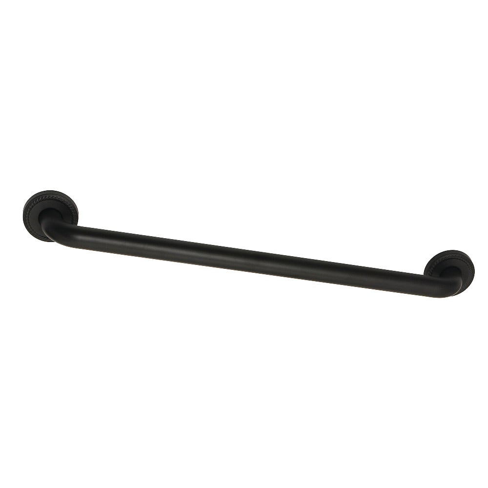 24 in. Laurel Grab Bar with 1.25 in. O.D, Matte Black