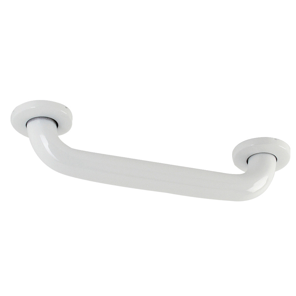 12 in. Made to Match Stainless Steel Grab Bar, White